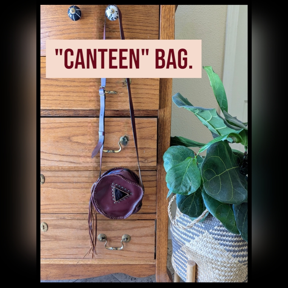 Brown Leather Crossbody Bag